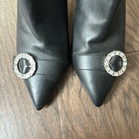 Jimmy Choo ankle length boots with a jewel detail - Picture 4 of 7